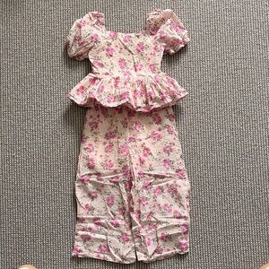GB Floral Pink Kids Matching Set